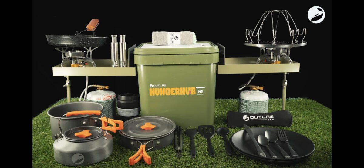 Outlaw Pro Hungerhub Kitchen in a Bucket Capital Carp Competitions