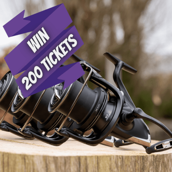 WIN 200 Tickets for the Shimano Aero Technium MGS Reels
