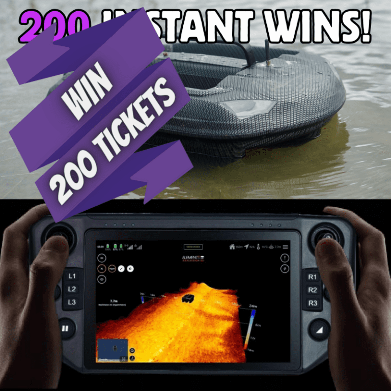 Win Tickets For The Carplounge Rt V Pro Carbon Bait Boat