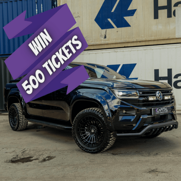 500 Tickets for the Leighton Vans VW Black Amarok Instant Win Comp ...