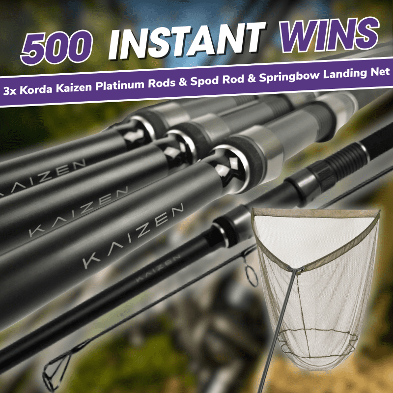 3x Korda Kaizen Platinum 12ft Rods Spod Rod Springbow