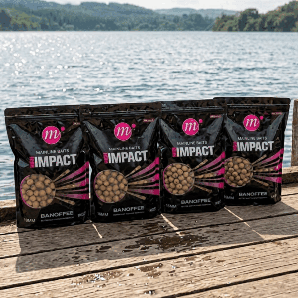 4kg Mainline High Impact Shelf Life Boilies – Banoffee – AUTO DRAW
